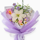 YSHomy Crochet Lily & Calla Lily Bouquet